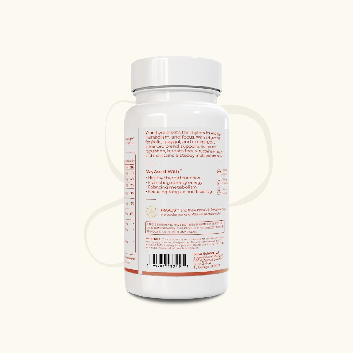 Thyroid Support Supplement | Energy, Metabolism & Focus