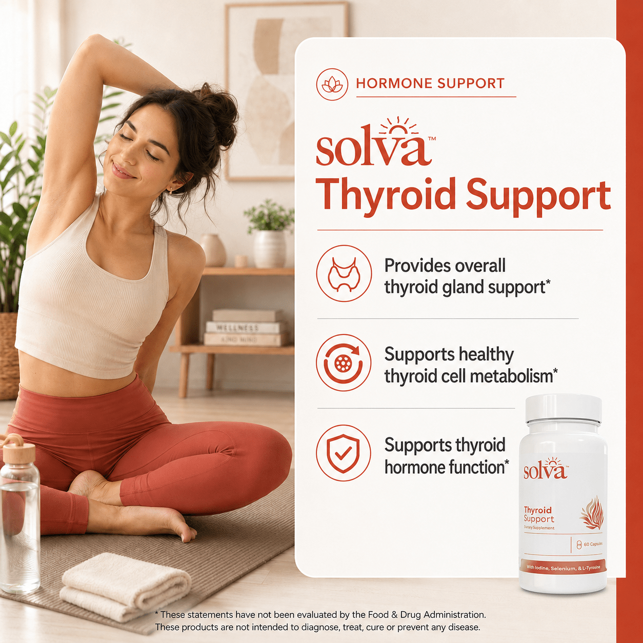Thyroid Support Supplement | Energy, Metabolism & Focus